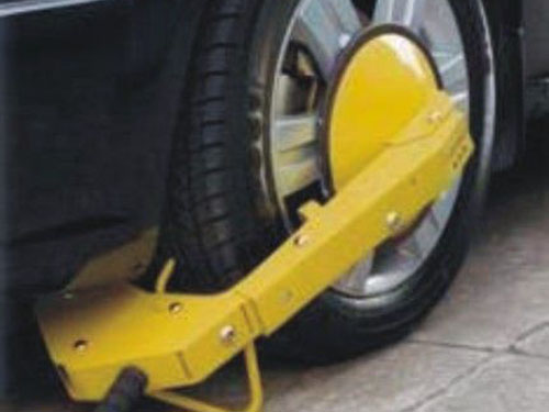 吸盤車輪鎖